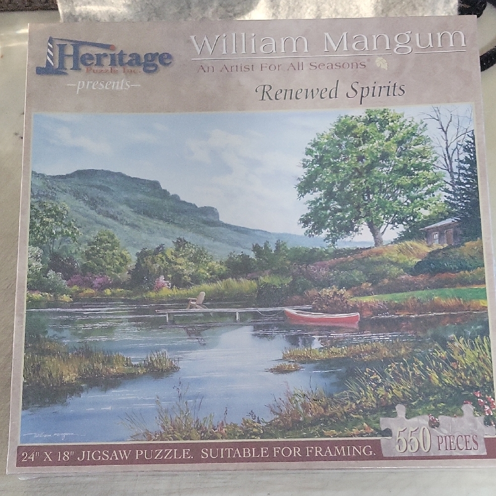 Heritage William Mangum Renewed Spirits Jigsaw Puzzle NEW